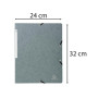 CHEM. S/RAB. ELAS+ETIQ 24/32 GRIS