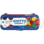 Giotto Boîte 12 pastilles de gouache Aquarelles + 1 pinceau