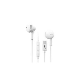 AKASHI Kit piéton filaire usb type-c blanc