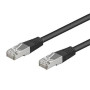 Cordon RJ45 CAT 6 F/UTP noir - 0,3 m