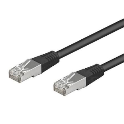 Cordon RJ45 CAT 6 F/UTP noir - 0,3 m