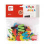 Sach 52 magnets lettres  mousse eva