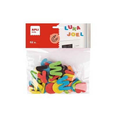 Sach 52 magnets lettres  mousse eva