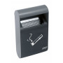 Cendrier mural  Probbax 1,5L  Anthracite  Acier galvanisé avec revêtement époxy