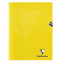 Mimesys cahier piqué polypro 24x32cm 48p Q.5x5 coloris assortis