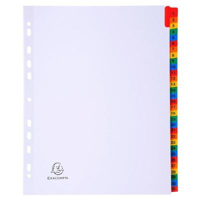 Intercal.31P A4+ carte bl./ongl.coul.imp