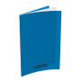 Cahier conquerant classique agrafe 240x320 96p 90g q5/5 polypro bleu