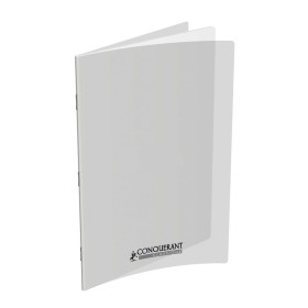 CAHIER CONQUERANT CLASSIQUE AGRAFE 240X320 96P 90G UNI POLYPRO INCOLORE