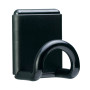 Patere magnetique fil noir