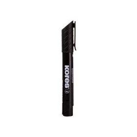 Kores Marqueur permanent K MARKER, pointe ogive, noir