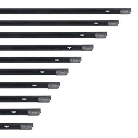 NINJA barette aluminium 20cm, complète caoutch. SOFT