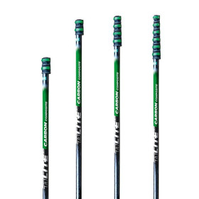Perche télescopique nLITE Carbon Composite, 2 élements, 1,60m