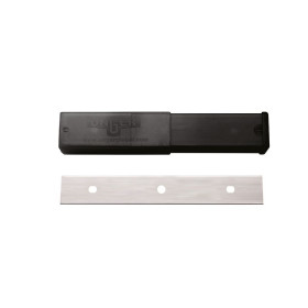Lames en acier inoxydable pour grattoir a vitres haut de gamme 15cm