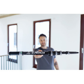 La perche télescopique NINJA Carbon 1,90m 4 élements