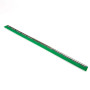 Rail S avec caoutchouc vert 45cm