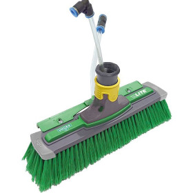 Brosse nLITE Power complète, 41cm, poils fleurée (vert)