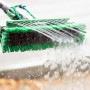 Brosse nLITE Power complète, 28cm, poils fleurée (vert)
