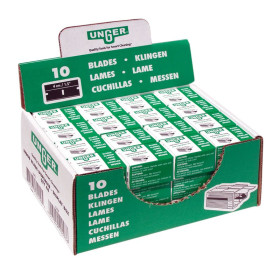 Lames pour grattoirs SECURITE, 4 cm Bt. presentoir