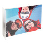 Porte-visuel droit vertical A6 cristal