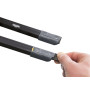 NINJA barette aluminium 35cm, complète caoutch. SOFT