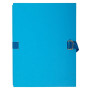 CHEM.DOS EXTENS. PAPIER TOILE BLEU CLAIR