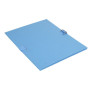CHEM.DOS EXTENS. PAPIER TOILE BLEU CLAIR