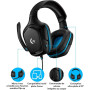 Logitech G432 Casque Gamer Filaire, Son 7.1 Surround, DTS Headphone:X 2.0, Trans