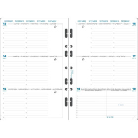 Recharge exatime 21 semainier millésimé sem sur 2 pages