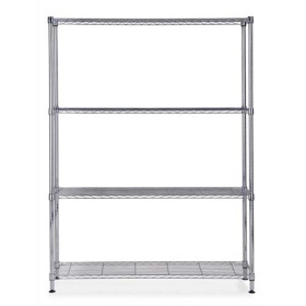ALB ETAGERE MOBI 4T L120XH160 CHR MOBI4L