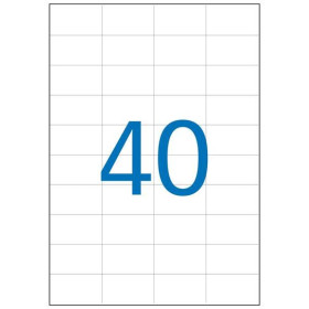 Boite 4000 Etiquettes ETIBOX  52.5X29.7