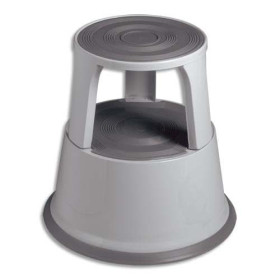 WEDO Tabouret marchepied SuperStep, en plastique, gris clair