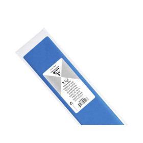 PAPIER DE SOIE, Sachet de 8 feuilles pliées, 50x75cm, 18g, Bleu pétrole