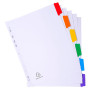Intercal. 6P A4+ carte blan.+ongl.coul.