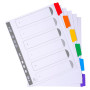 Intercal. 6P A4+ carte blan.+ongl.coul.
