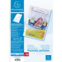E.C.100 poch perf ouv L PP lisse 6/100e