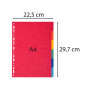 INTERCAL. A4 CARTE MARBREE 6 POSITIONS