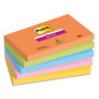 Post-it bloc-note adhésif super sticky notes, 127 x 76 mm  90f bp1232