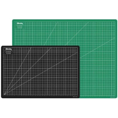 Plaque de coupe auto-cicatrisante 450 x 300 mm pvc 2 faces quadrillees