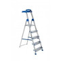 Escabeau aluminium standard plus 5 marches antiderapantes garde corp