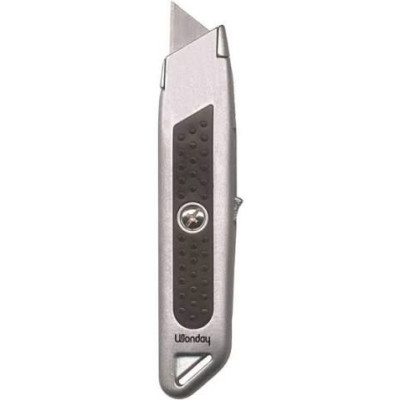 Cutter trapeze bi-matiere bicolore auto-retractable ls