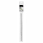 Reglet flexible 30 cm inox 1 face graduee en mm 1 face en 1/2 mm ls