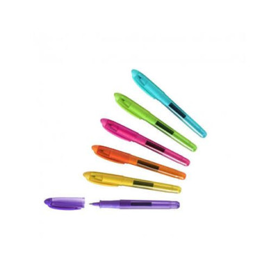 Stylo roller couleur 137 mm + 1 cartouche d'encre