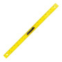Regle a tableau graduee 1 m plastique recycle jaune