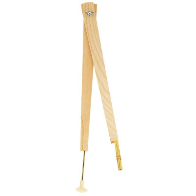 Compas a tableau noir 40 cm bois naturel ventouse vrac