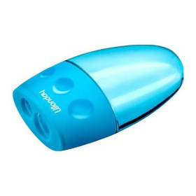 Taille-crayons bobsy plastique recycle 2 usages reserve coloris assortis vrac