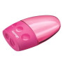 Taille-crayons bobsy plastique recycle 2 usages reserve coloris assortis vrac