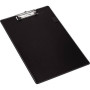 Porte-bloc a pince a4+ (35 x 23 cm) plastiq noir porte-stylo vrac