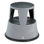 Tabouret taboo plastique roulant hauteur 34,5cm charge max 150 kg gris