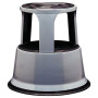 Tabouret metal roulant 2 hauteurs 20/41cm charge max 150 kg gris fonce