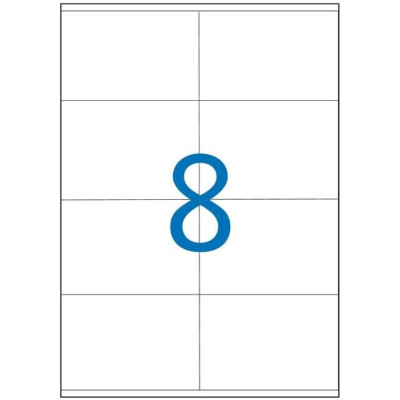 Boite 800 Etiquettes ETIBOX 105X70